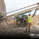 میخکوبی خاک با میلگرد